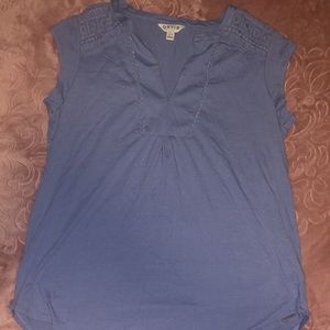 Orvis Blue Blouse